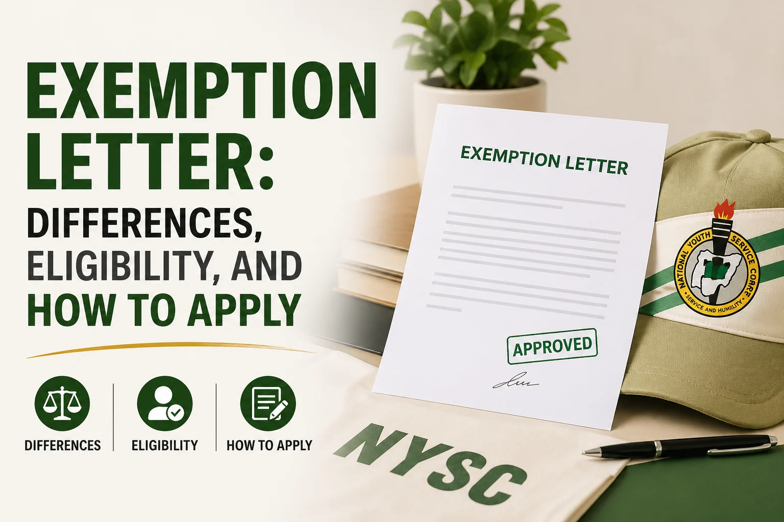 nysc Exemption Letter