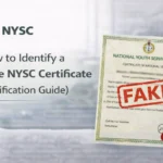 How to Identify a Fake NYSC Certificate