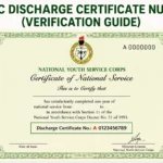 NYSC Discharge Certificate Number